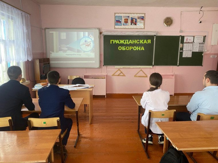 Открытый урок гражданской обороны.